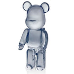 gri-seffaf-ayicik-figuru-modern-toy-art-resin-dekoratif-obje-antrasit