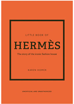 little-book-of-hermes-dekoratif-kitap-luks-moda-arsivi-turuncu-kapak