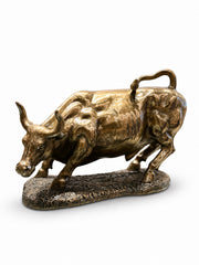 Bronz Boğa Heykel Biblo – Wall Street Boğası Dekoratif Figür