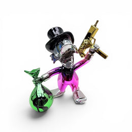 Scrooge McDuck Chromatic Pop Art Dekoratif Figür | Lüks Ev Dekoru Heykeli