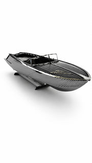 Riva Aquarama Metal Tekne heykeli