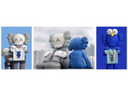 BLUE KAWS KARL TABLO