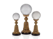 PÜSKÜL AYAKLI 3'LÜ KÜRE ESKİTME