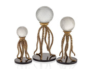 AHTAPOT AYAKLI 3'LÜ KÜRE ESKİTME