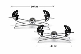 2'li Modern Figürlü Denge Heykeli 50 cm - 40 cm