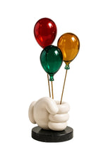 3-balonlu-el-dekor-siyah-40cm