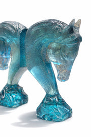 Turkuaz At Kitap Tutucu