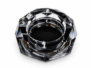 Kristal Elmas Kesim Küllük – Siyah Smoke Lüks Dekoratif Obje