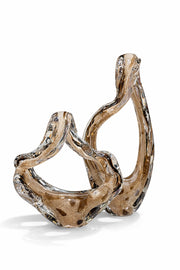 Dekoratif 2'li Cam Soyut Obje