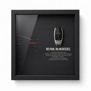 No Pain No Mercedes – Dekoratif Shadow Box Tablo