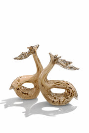 Dekoratif 2'li Cam Geyik