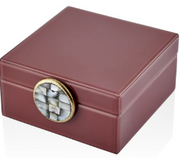 Dekoratif Bordo Kutu Büyük