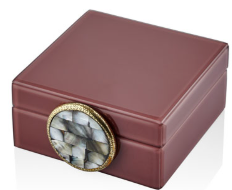 Dekoratif Bordo Kutu Küçük