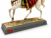Fatih Sultan Mehmet Atlı Heykel Biblo – Dekoratif Reçine Figür