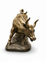 Bronz Boğa Heykel Biblo – Wall Street Boğası Dekoratif Figür