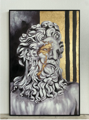 Cracking Face Portrait