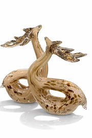 Dekoratif 2'li Cam Geyik