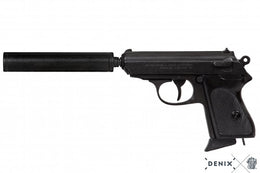 Semi-Automatic Pistol / With Silencer