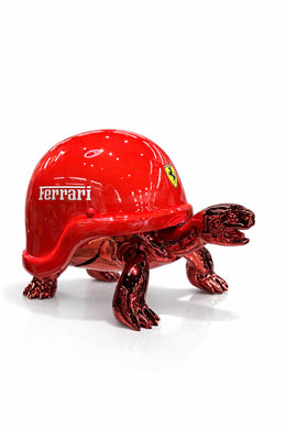 Popart Kaplumbağa Kırmızı