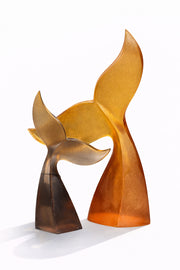 2'li Balina Kuyruğu Amber-Kahve