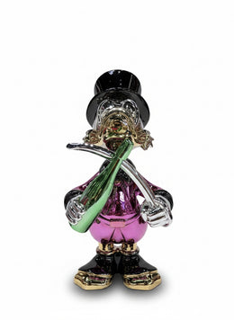 Şampanya Açan Donald Duck Mor