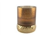 Bronz Gold Alüminyum Mumluk