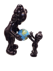 Dünyalı Siyah Kaws