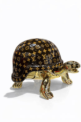 Popart Kaplumbağa Kahverengi