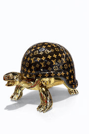 Popart Kaplumbağa Kahverengi