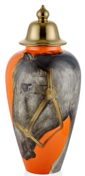 Atlı Turuncu Küp 65cm