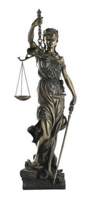 Themis Adalet Tanrıçası Bronz Heykel – 75 cm