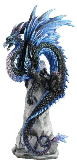 Mavi Kanatlı Ejderha Biblosu 15 × 10 × 26 cm