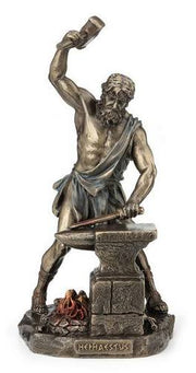 Hephaistos Dekoratif Heykel – 11.2 × 11.6 × 22 cm