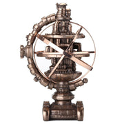 Steampunk Gyroscope Dekoratif Jiroskop Biblosu 12 × 11 × 18 cm