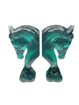 Yeşil At Kitap Tutucu