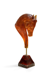 amber-at-heykel-modern-pop-art-dekoratif-figur-kehribar-luks-ev-aksesuari