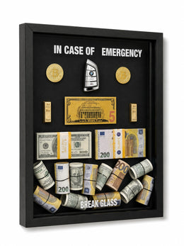 In Case of Emergency – Çerçeveli Sanatsal Kolaj