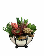 ÇANAKTA ÇİÇEK ARANJMAN