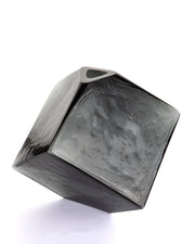 Siyah Geometrik Cam Vazo