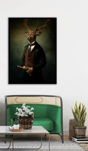 dekoratif-geyik-tablo-modern-cam-baski-glass-wall-art-105cm-asil-geyik-portresi