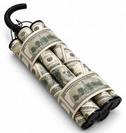 Money Bomb – Dolar Banknotlu Sanatsal Heykel
