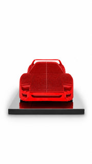Ferrari F40 İlhamlı Dekoratif Araba Heykeli – Kırmızı