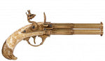 flintlock-pistol-with-two-barrels-dekoratif-replika