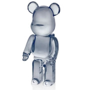 gri-seffaf-ayicik-figuru-modern-toy-art-resin-dekoratif-obje-antrasit