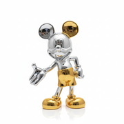Altın Gümüş Mickey Mouse Heykeli