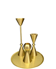 TEPSİLİ 3'LÜ PİRİNÇ MUMLUK