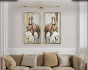 DEKORATİF TABLO ATLAR