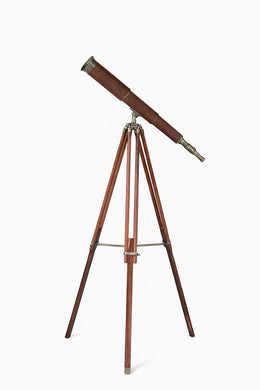 kahverengi-tripod-teleskop-ahsap-detayli-160cm
