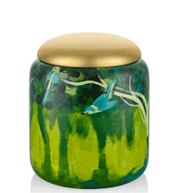 Kuşlu Yeşil Küp 30cm