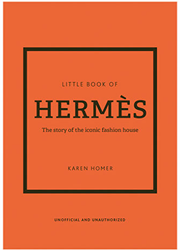little-book-of-hermes-dekoratif-kitap-luks-moda-arsivi-turuncu-kapak
